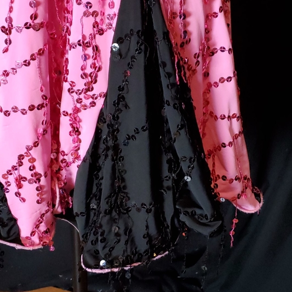 Sparkly Pink Costume/Dance dress S/M - Picture 3 of 12